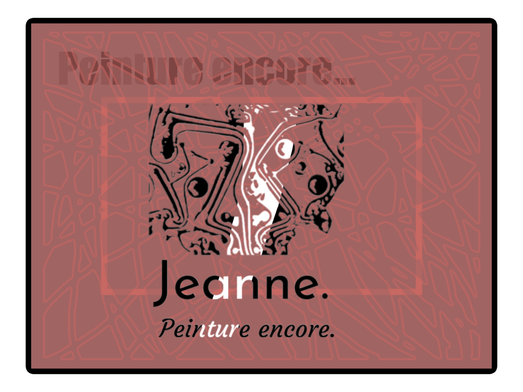 Teinte de fond en peinture ancienne terre de Sienne brûlée rompue deblanc